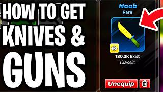 How to Get Knives and Guns in Murder Duels Roblox - Full Guide