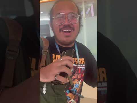 Sebelum naik panggung stand up comedy Cerita Sialku di Palembang.