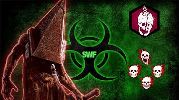 Getting Revenge on TOXIC SWF 😈 ~ PYRAMID HEAD MAIN ~ | Dead by Daylight