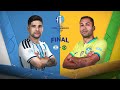 EN VIVO: Argentina vs Brasil - Copa América Futsal 2026