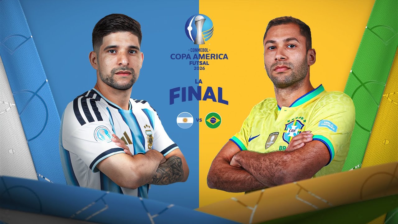 EN VIVO - ARGENTINA vs BRASIL - CONMEBOL Copa América Futsal 2026™