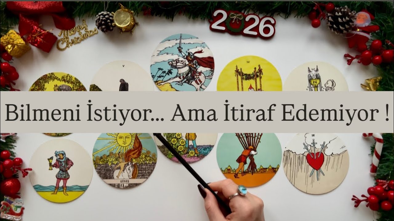 Bilmeni İstiyor Ama İtiraf Edemiyor… | Aklındaki Kişi Ne Gizliyor?  Tarot AÇILIMI 🕊