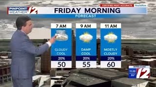 WPRI 12 Weather Forecast 5/14/26 Sunny Warm Weekend