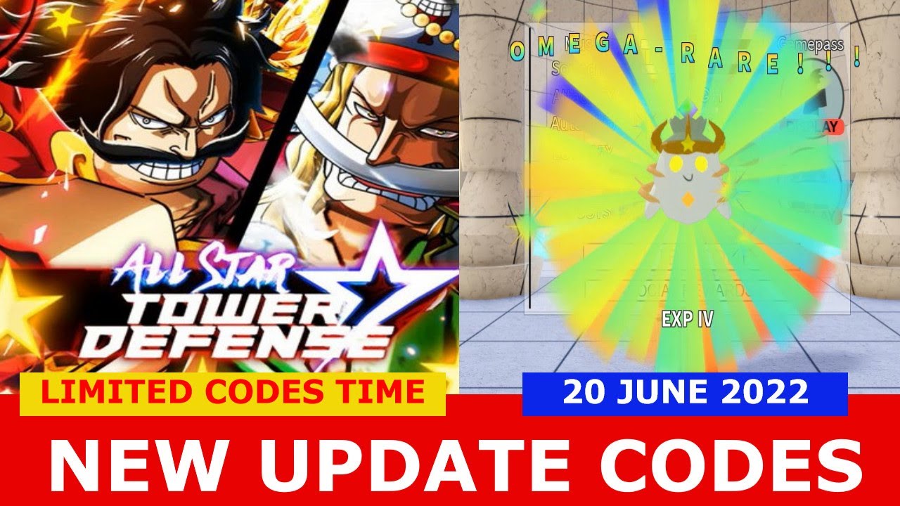 NEW UPDATE CODES [🌊SEASON] ALL CODES! All Star Tower Defense ROBLOX