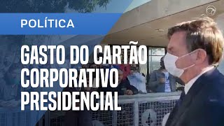 BOLSONARO REBATE REPORT INDICATING THE EXPENSES OF THE PRESIDENTIAL CORPORATE CARD