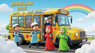 Bismillah Ride 🚌 | Wheels on the Bus | Islamic Kids Song screenshot 5
