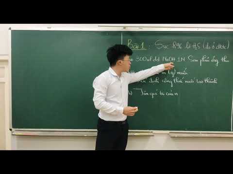 Video Bài tập H2S tác dụng với NaOH/ KOH - youtube