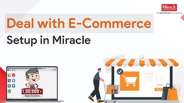 Sell via E commerce Operator in Miracle Accounting Software