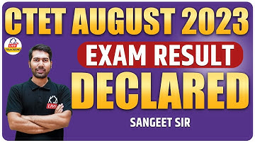CTET August 2023 Result Out Now | How to Check CTET August Result | CTET 2023 Result @KDLiveTeaching
