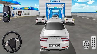 Ultimate New Hyundai Genesis GV80 Car wash & parking gas station–3d driving class Android games screenshot 1