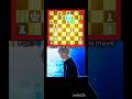 Stunning Queen Sacrifice for Checkmate. #chess #rook #chessgames #games#chesspuzzles#gaming #shorts