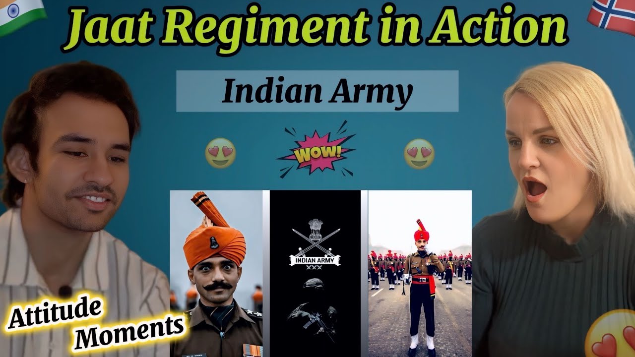 Indian Army Jaat Regiment – Full Power & Valor Reaction 🇮🇳😍