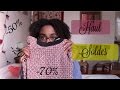 Haul des soldes cameublue box  xzana miss