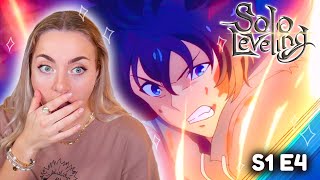 Jinwoo Leveled Up Solo Leveling Season 1 Episode 4 Reaction