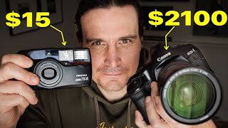 $2100 Canon EOS 1V vs. $15 Pentax - Does it make a difference?