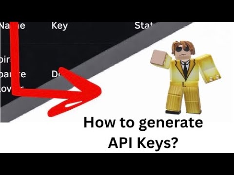 How to generate API keys for Roblox Studio Lite|| #roblox 
