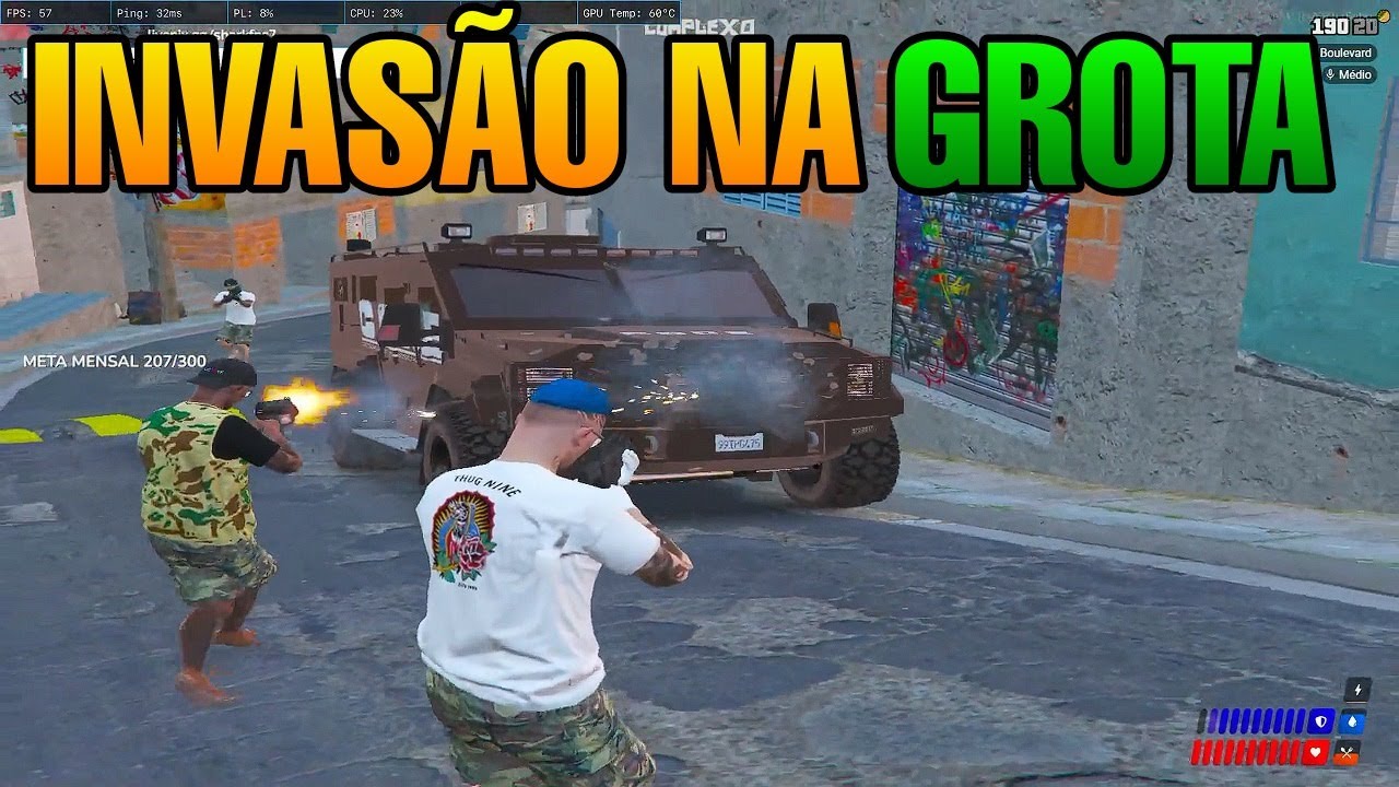 INVASÃO NA GROTA! DERAM FUGA PARA FAVELA E A POLÍCIA FOI ATRÁS? | COMPLEXO CLIPES