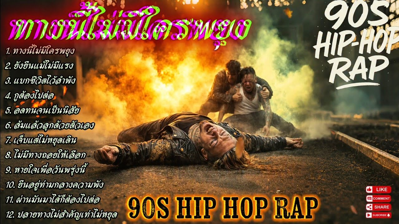 ทางนี้ไม่มีใครพยุง👊✌✌🔥Rap Hip-hop🔥 #รวมเพลงแร็พฮิปฮอป #rap #hiphop #boombap [144]