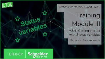 EcoStruxure Machine Expert HVAC Training - M3.4 Getting started with Status Variables