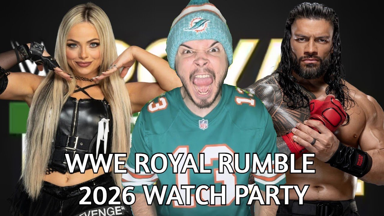 WWE ROYAL RUMBLE 2026 WATCH PARTY!