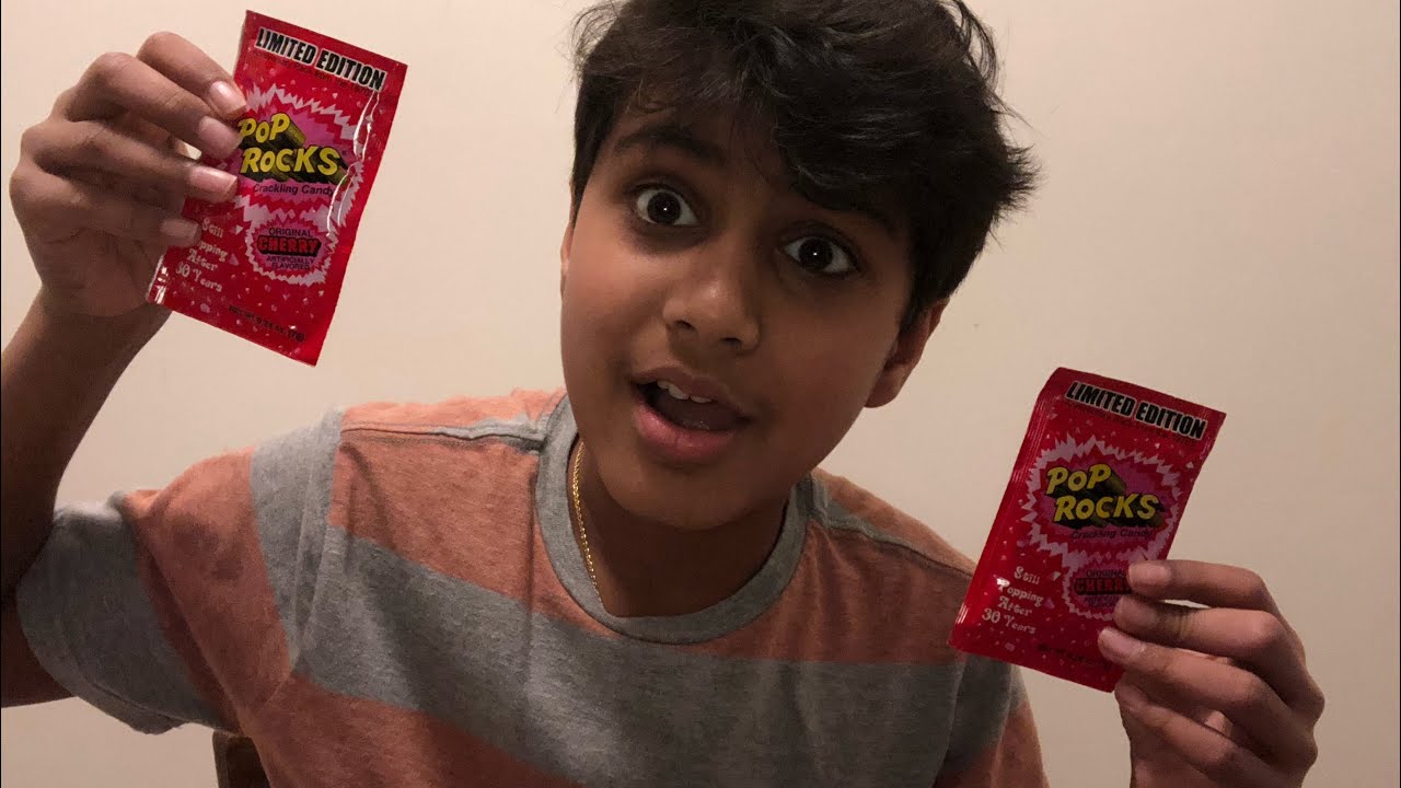 Asmr pop rocks sounds+mouth sounds - YouTube