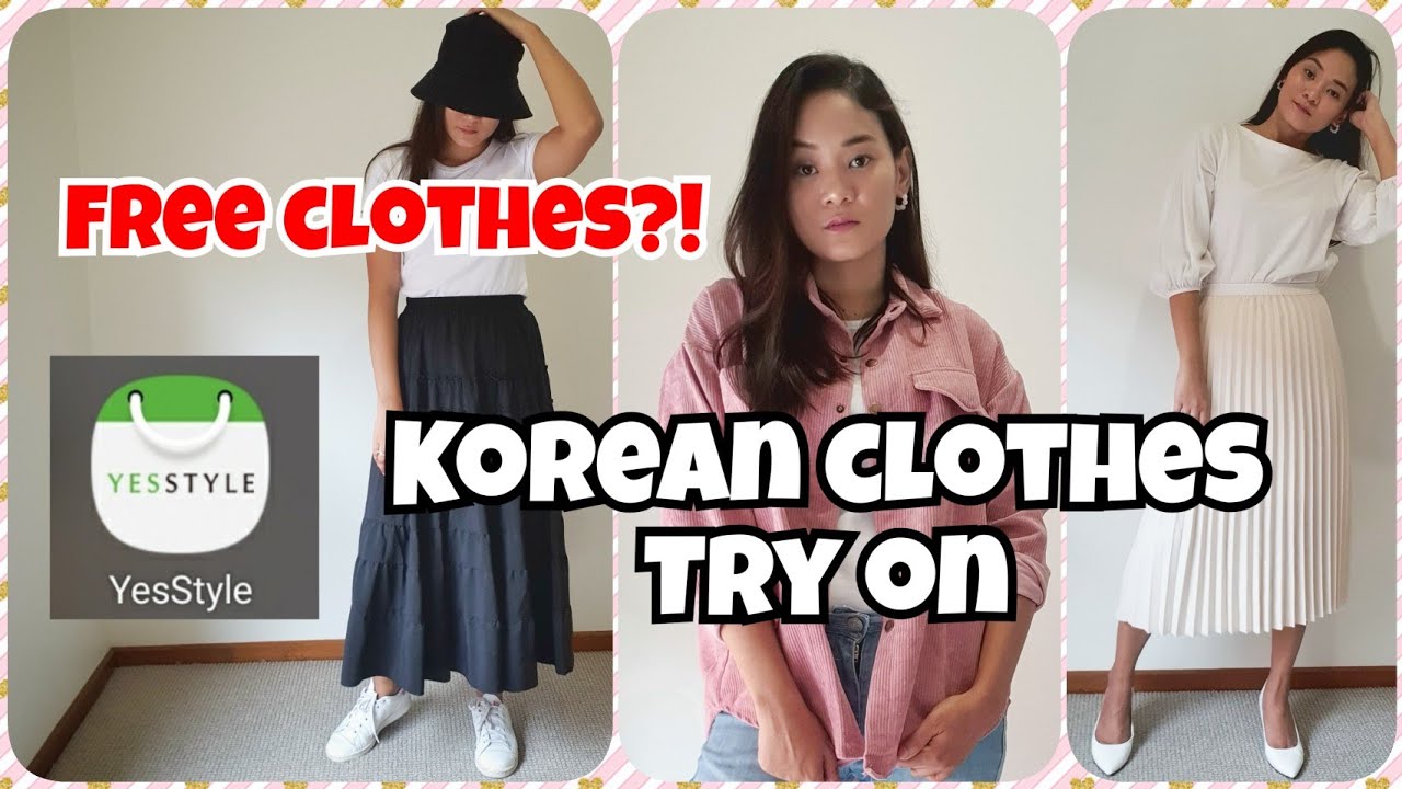YesStyle haul - Korean clothes Try on 