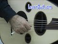 تعليم آلة العود الدرس السابع تعليم اوتار آلة العود علي حسن 
