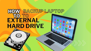 How to backup laptop to external hard drive - Easy! (2025)