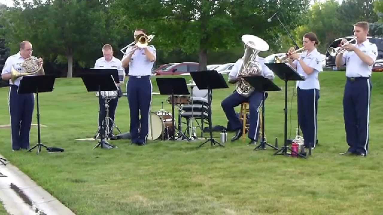 Stellar Brass from the United States Air Force Academy Band Performance ...