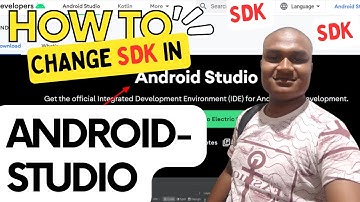 How To Change SDK Version।Android studio।1 Minute School।