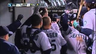 2013/04/06 Gutierrez's two-run double