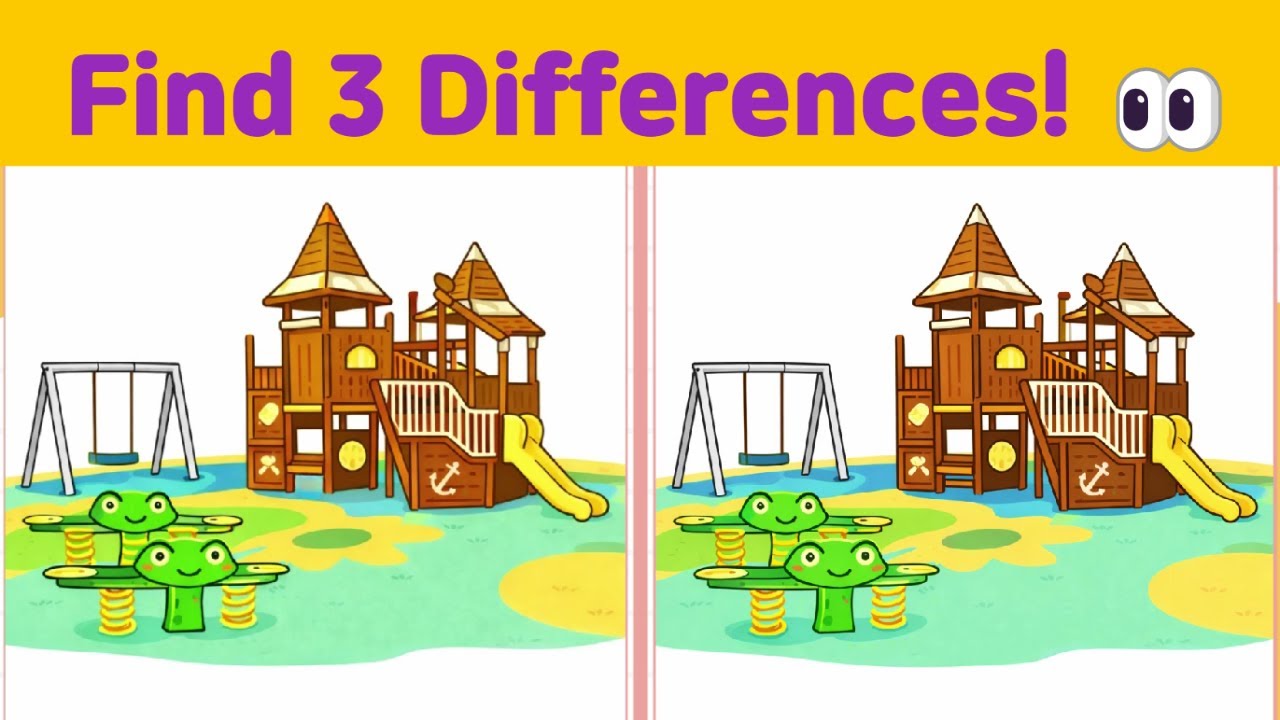 【Spot the 3 Difference】sneaky detail  
