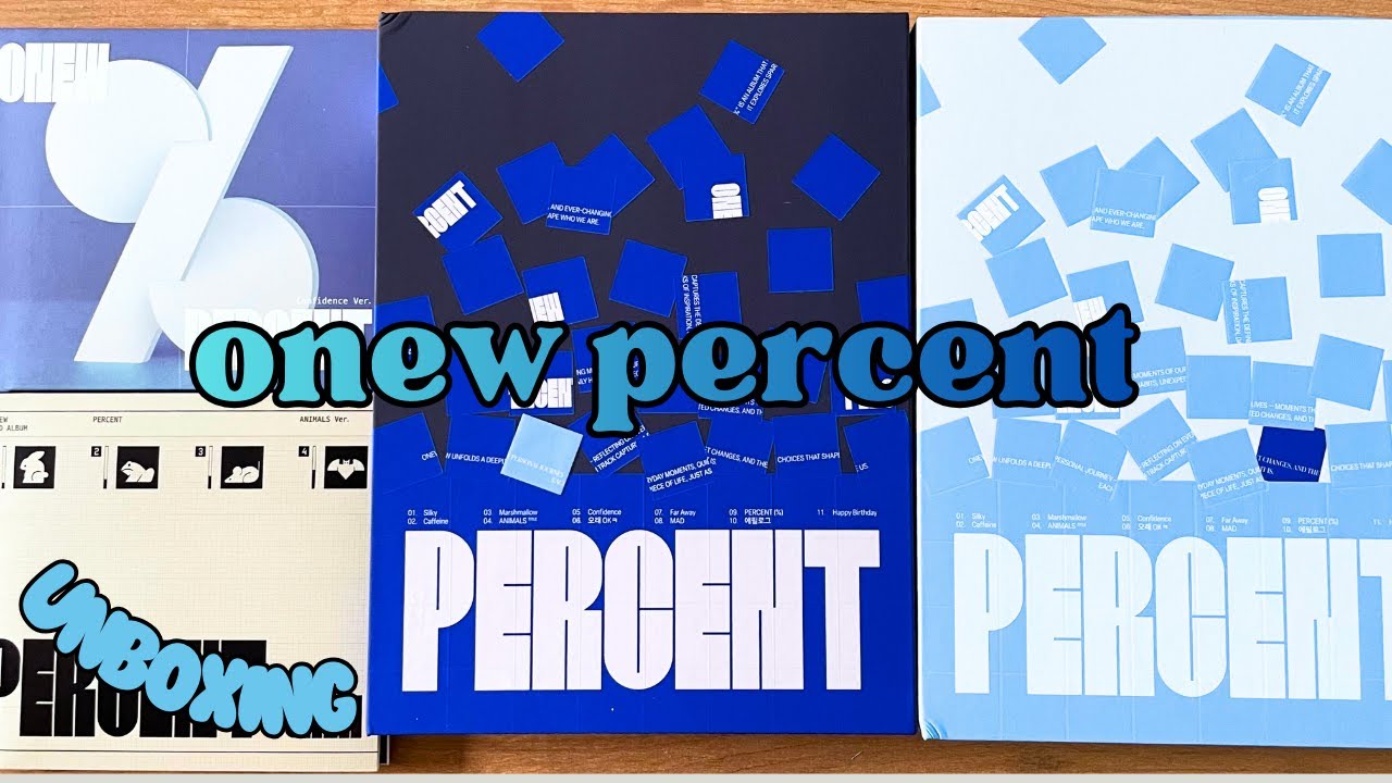 ★ Распаковка Onew Percent ★