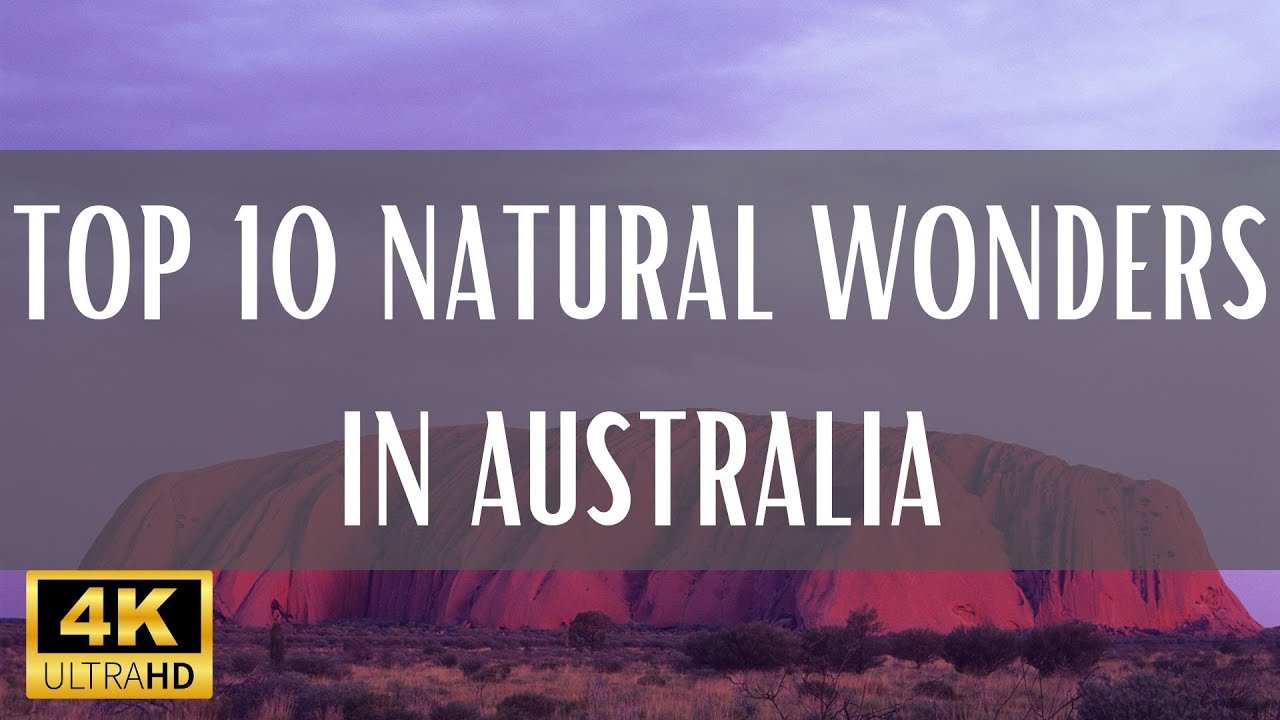 Топ-10 природных чудес Австралии - 4K (видео о путешествиях)