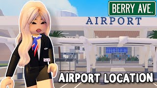 HOW TO FIND *AIRPORT* IN BERRY AVENUE ✈️✨ [BERRY AVENUE UPDATE 30]