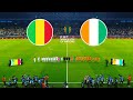 MALI vs COTE DIVOIRE - 1/4 Final | CAF Africa Cup 2023 | Full Match All Goals | PES Gameplay