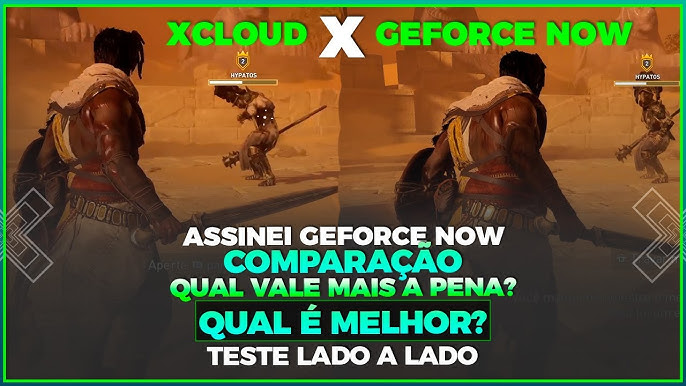 XBOX CLOUD GAMING VS GEFORCE NOW - COMPARAÇÃO JUSTA !! QUAL O MELHOR ? 