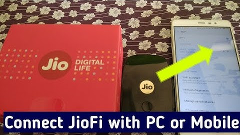 How to Connect JioFi Device With PC,Laptop or Mobile | JioFi 2 Password Settings