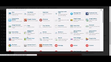 how to create page using visual composer