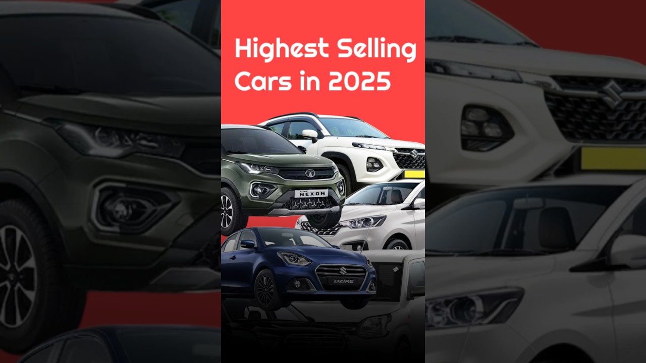 Highest Selling Cars In 2025 😳 shoking Result 