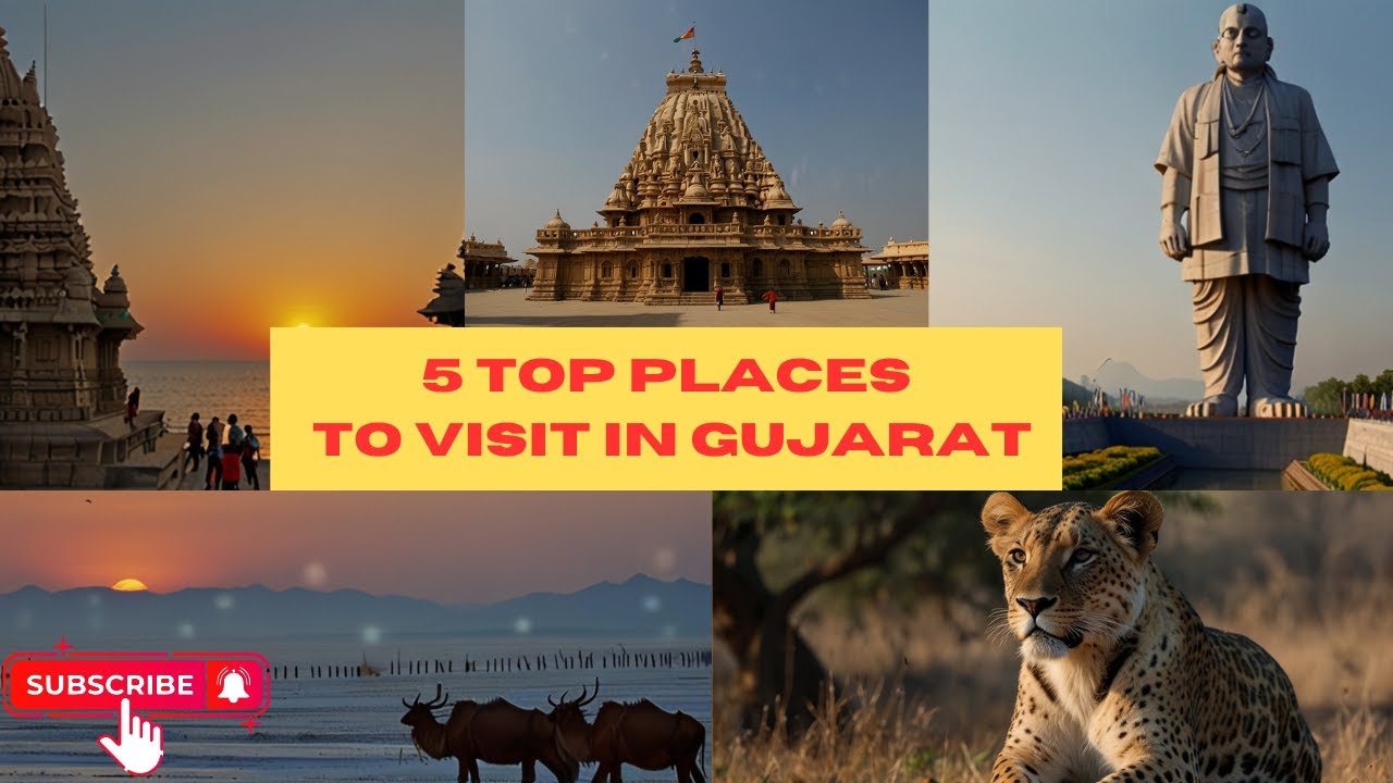 Top 5 Travel Places of Gujarat
