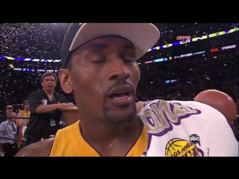 Ron Artest 2010 NBA Finals Post-Championship Interview (HD)