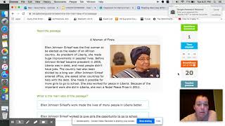 Reading Main Idea IXL skill 9/30
