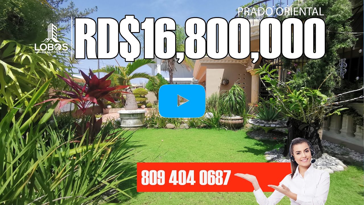 💎Casa En Prado Oriental Santo Domingo Este Avenida Ecologica | LobosRealtors.com