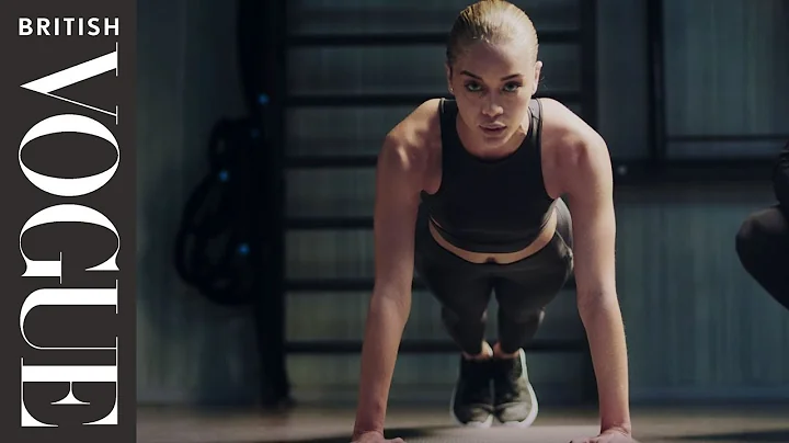 Work Out With Jasmine Sanders | British Vogue