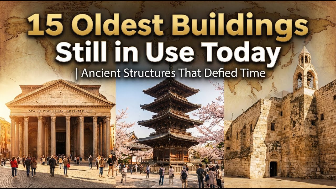 15 Oldest Buildings Still in Use Today | Ancient Structures That Defied ...