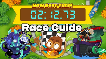 BTD6 Race #356 “Strolling through the Park Path” In 2:12.73 Race Guide!