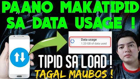 PAANO MAKATIPID SA MOBILE DATA USAGE ! TIPID SA LOAD AT MATAGAL MAUBOS ! 100% LEGIT !