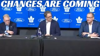Breaking News: Maple Leafs Management Speak - Changes Are Coming by Top Shelf Hockey 4,469 views 5 days ago 18 minutes