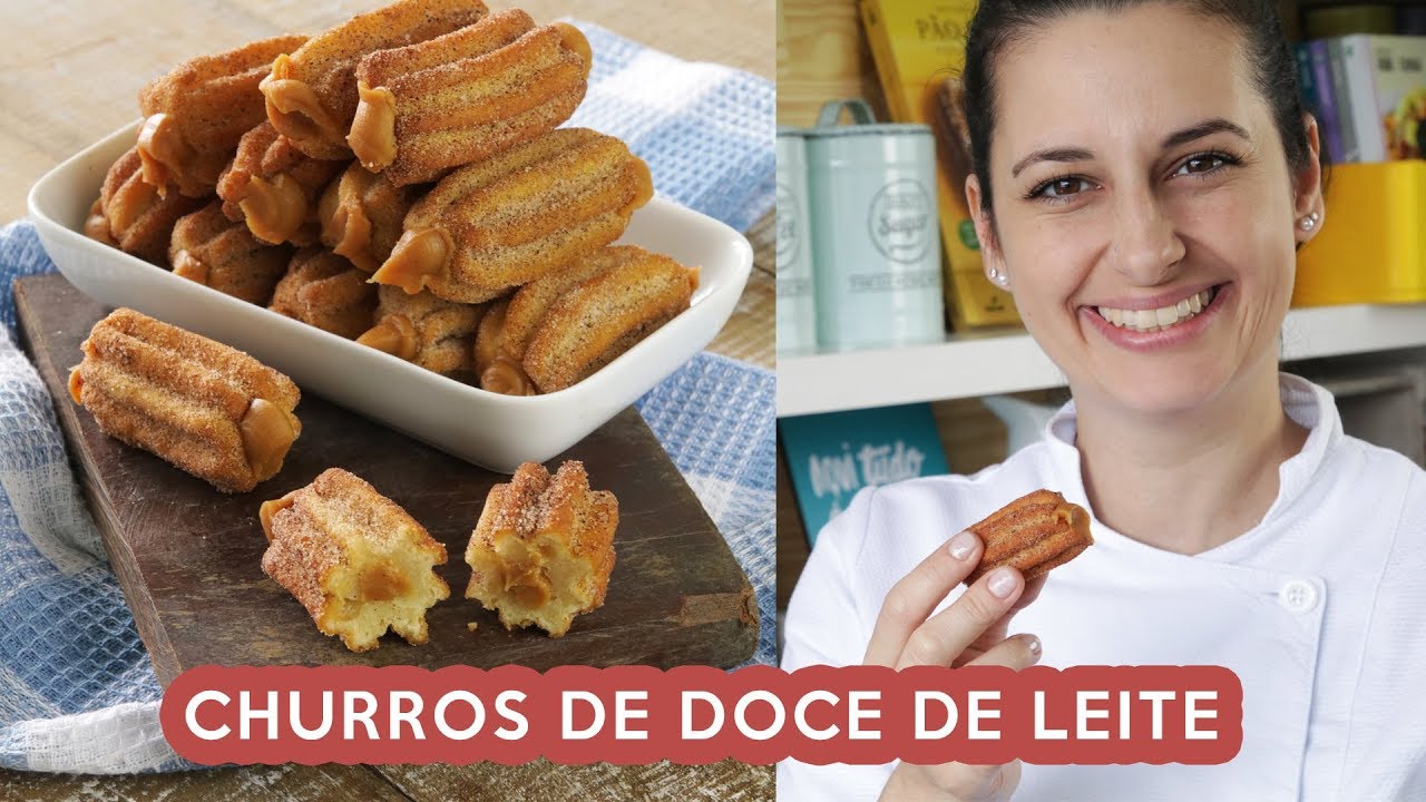 COMO FAZER CHURROS CASEIRO RÁPIDO FERNANDA QUATROCCHI #CHURROS